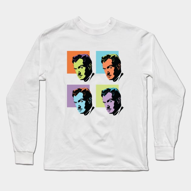 Vincent Price (Duplicates) Long Sleeve T-Shirt by andrewcformosa